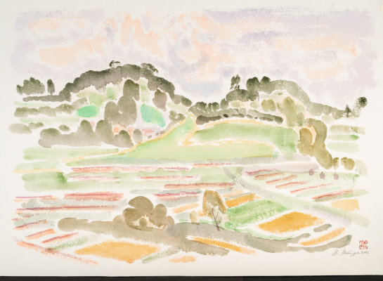 Митурич-Хлебников М.П. Ноябрь в деревне Асука.  Япония, 2002 г.